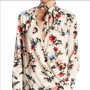 Floral blouse from Nordstrom